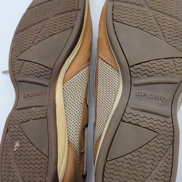 Sperry Womens Intrepid Boat Shoe Brown 11 Preppy Nautical Country Club - Picture 4 of 5